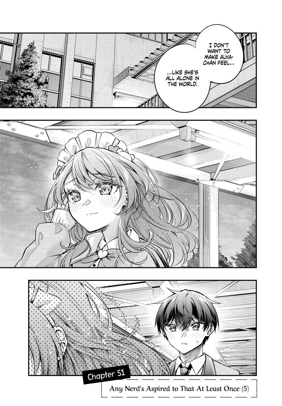 Alya Sometimes Hides Her Feelings in Russian, Chapter 51 image 01